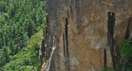 Escalade Cathedral Ledge - North Conway